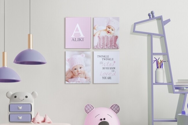 Σετ με 4 καμβάδες