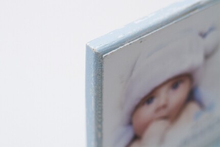 Επιτραπέζιο Διακοσμητικό με Εκτύπωση σε Μασίφ Ξύλο