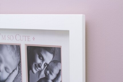 Ξύλινη Χειροποίητη Κορνίζα με 3 Φωτογραφίες