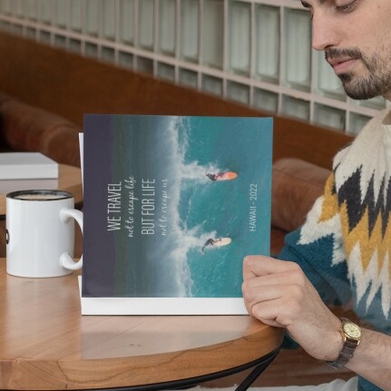 Travel Photobook με Μαλακό ή Σκληρό Εξώφυλλο